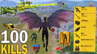 100 KILLS🔥 IN 2 MATCHES FASTEST GAME PLAY with FAST SKINS 😍 Pubg Mobile [upl. by Eentirb]