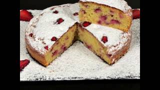 Torta soffice con fragole e ricotta [upl. by Stefanie]