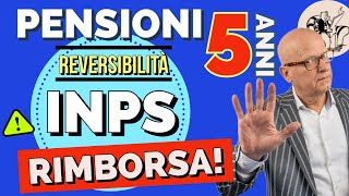 PENSIONI REVERSIBILITÀ CLAMOROSO❗️ L’INPS RIMBORSA i PENSIONATI fino a 5 ANNI DI ARRETRATI ‼️ ✋ [upl. by Aihseya]