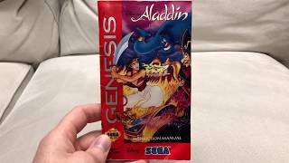 Disneys Aladdin  Classic Video Game Manual Sega Genesis  1993 [upl. by Adnahc]