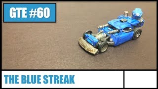 GTE 060  The Blue Streak for Gaslands Combat Vehicle Game [upl. by Karalee]