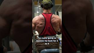 Back off sets 💪🏻 gymtips workoutprogram gymworkouts rows classicphysique ifbb npc backday [upl. by Gnap]