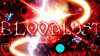 BLOODLUST 100 TOP 105 By Knobbelboy  Geometry Dash 22 [upl. by Lamok]