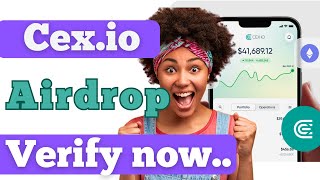 CEXIO Airdrop Verification  Register and verify Cexio  Claim and withdraw CEXP airdrop [upl. by Alhsa]