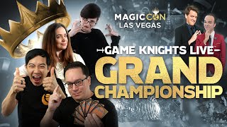 Game Knights Live GRAND CHAMPIONSHIP  MagicCon Las Vegas  Magic Gathering Commander Gameplay EDH [upl. by Inesita]