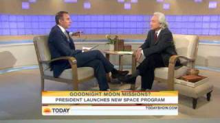 Michio Kaku on the Today Show speaking about Obama Administrations plans for the space program [upl. by Maitund107]