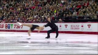 2014 Canadian Nationals FS Moore Towers Moscovitch [upl. by Nohtahoj]