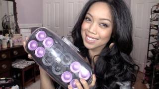 How to Use Hot Rollers  Hair Basics  itsJudyTime [upl. by Sivram421]