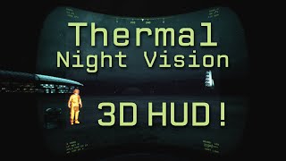 UE5 Thermal Night Vision  Diegetic HUD  Tablet Computer PROTOTYPE [upl. by Grover849]