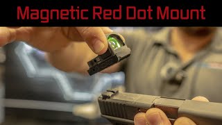 GameChanging Tool From High End Defense Magnetic Red Dot Plate  NRA 2024 [upl. by Tilda]