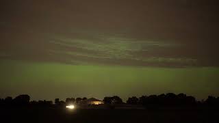 Northern Lights Oct10112024 VechtaGermany Part 23 [upl. by Hakeem877]