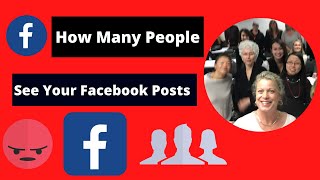 How To See How Many People see your posts  Facebook [upl. by Torres]