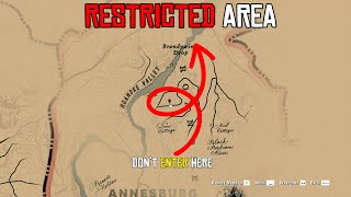 This is The most terrifying spot in the entire game  RDR2 [upl. by Inaniel]