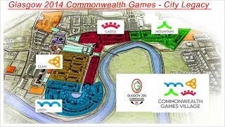 Glasgow 2014 Commonwealth Games Athletes Village City Legacy Information Videos [upl. by Queri]