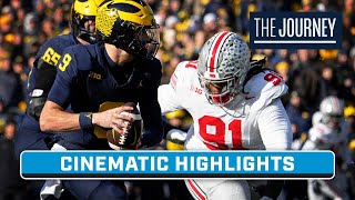 Cinematic Highlights Michigan Wins 3rdStraight vs Ohio State  Big Ten Football  The Journey [upl. by Aim]