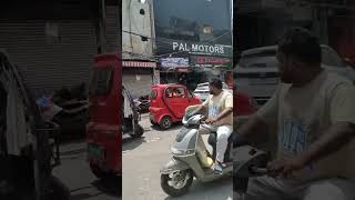 1 seater electric car 😂😂  music viralshorts youtubeindia youtubeshorts entertainment sub [upl. by Penny512]