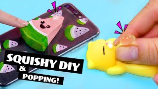 Squishy DIY amp Popping Trend Mach deine eigene Squishy Handyhülle  Tutorial by CuteDIY [upl. by Behre]