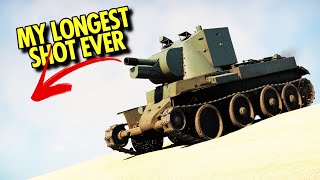 DESTROYING a Tank at 2500m with a DERP GUN BT42 [upl. by Pillsbury]