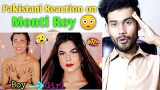 Pakistani React on Monti Roy LATEST Transformation videos 2022  Afraz Umar [upl. by Jennica]