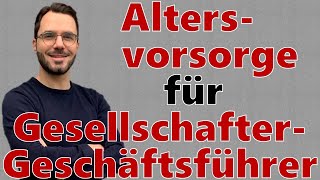 Direktversicherung für GesellschafterGeschäftsführer [upl. by Maroj]