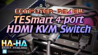 HAHA TESmart 4 port HDMI KVM switch review [upl. by Matheson]