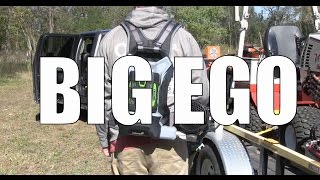 EGO Backpack Blower [upl. by Arremat704]