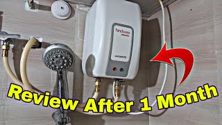 Hindware 3L Instant Geyser  Review After One Month of using Hindware 3 liter Instant Geyser [upl. by Leizahaj]