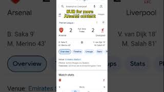 Arsenal vs Liverpool reaction [upl. by Ennaej]