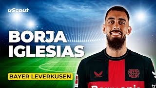 How Good Is Borja Iglesias at Bayer Leverkusen [upl. by Weinberg]