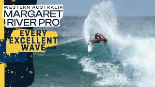 EVERY EXCELLENT WAVE  Western Australia Margaret River Pro [upl. by Laing]