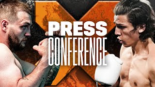 Jay Swingler vs NichLmao  MF amp DAZN X 005 Press Conference Livestream [upl. by Sidras]