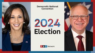 DNC Night 4 live coverage Kamala Harris caps the week  NPR [upl. by Tdnerb934]