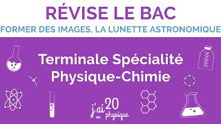 Former des images la lunette astronomique  Terminale Spécialité Physique Chimie [upl. by Ingunna]