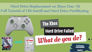 Replacing a Faulty Xbox One S or X Hard Drive [upl. by Alahcim]