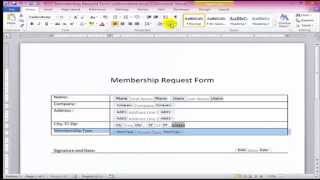 How to create fillable forms in Word [upl. by Asnarepse]