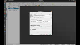 16 QGIS  How to change the raster resolution [upl. by Nimoynib317]