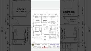 4bhk north facing house plan 4bhkhouseplan 4bhk housedesign [upl. by Inman]