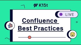 Lets Structure Atlassian Confluence for Success – Best Practices – Livestream [upl. by Eiduj843]