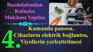 Buzdolabından Kuluçka Makinası yapılışı 4video Kumanda panosu ve tüm Cihazların elektrik bağlantısı [upl. by Thorndike]