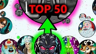 Agario TOP 50 PLAYS OF THE WEEK 4  LEGENDARY AGARIO DOUBLESPLITS [upl. by Dublin]