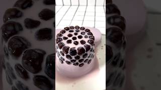 Making Taro Milk Tea Boba Pudding Jelly [upl. by Lezirg]