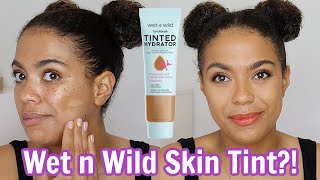 Wet n Wild Tinted Hydrator Review  Wear Test Flash Photos [upl. by Schreibman]