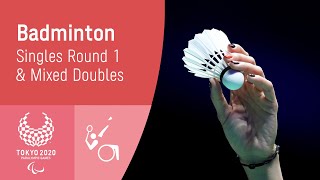 Badminton  Day 8  Tokyo 2020 Paralympic Games [upl. by Harbard276]