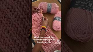 Beautiful knit like crochet stitch häkeln crochet howtocrochet [upl. by Dorcea]