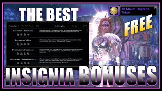 Mount Insignia Bonuses you NEED for DPSHEALTANK  50 Free Mount Tokens  Neverwinter M27 [upl. by Koy]