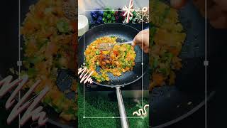 Paneer Bhurji shortsfeed paneerburji indianstreetfood [upl. by Aonian]