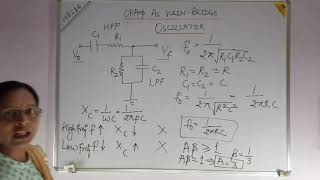 Op  Amp as Wein Bridge Oscillator [upl. by Lona482]