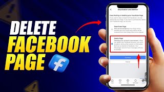 How to delete Facebook page  F HOQUE  how to remove your Facebook page  delete fb page [upl. by Eilarol]