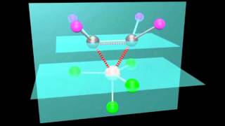 07Interaction between Ethylene HOMO and LUMO and Platinum Tetrachloride dorbitals [upl. by Charlet]