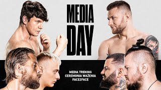 FAME REBORN – MEDIA DAY MEDIA TRENING  CEREMONIA WAŻENIA  FACE2FACE [upl. by Francisca31]